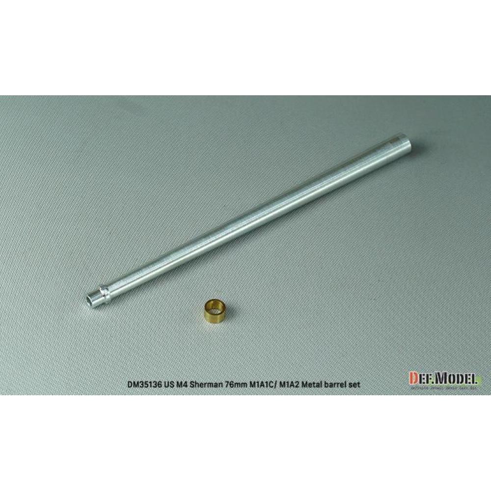 DEF MODEL: 1:35 US M4 Sherman 76mm M1A1C/M1A2 Metal barrel set