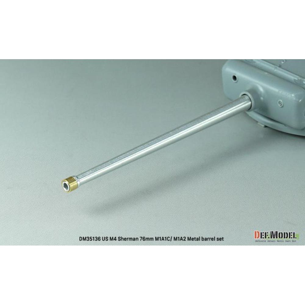 DEF MODEL: 1:35 US M4 Sherman 76mm M1A1C/M1A2 Metal barrel set