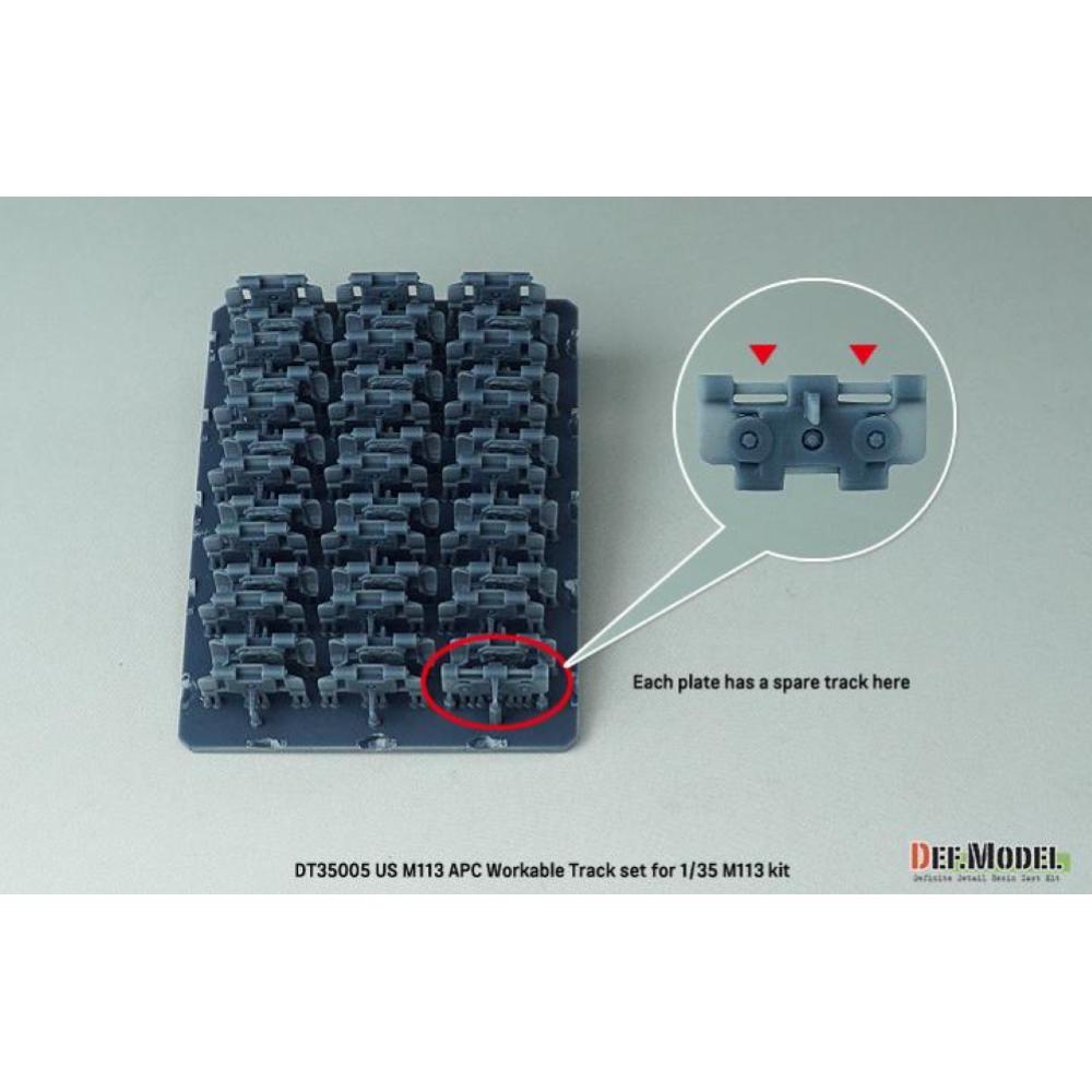DEF MODEL: 1:35 US M113 APC Workable Track set