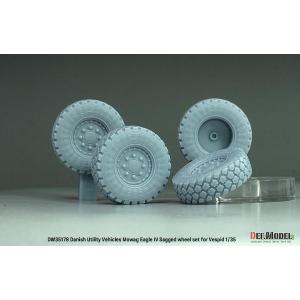DEF MODEL: 1:35 Danish Eagle IV Sagged wheel set (Vespid)
