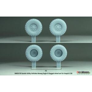 DEF MODEL: 1:35 Danish Eagle IV Sagged wheel set (Vespid)