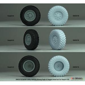 DEF MODEL: 1:35 Danish Eagle IV Sagged wheel set (Vespid)