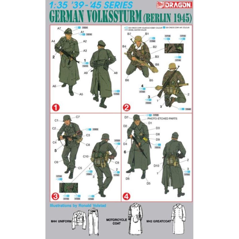 DRAGON: 1:35 Volkssturm Berlin 1945