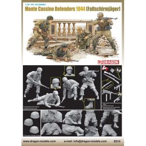 DRAGON: 1:35 Monte Cassino Defenders 1944 - Fallschirmjäger