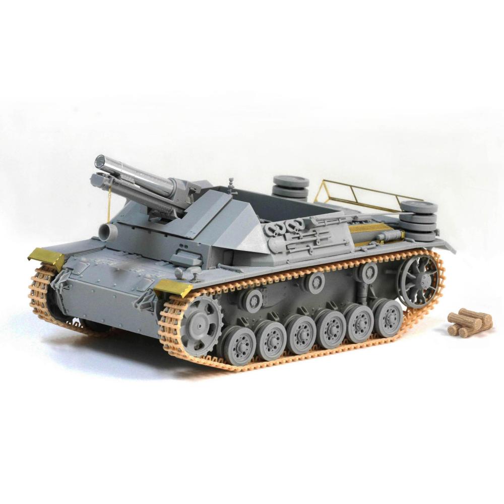 DRAGON: 1/35; DAK 15cm s.IG.33 auf Fahrgestell Pz.Kpfw.III (Sf)