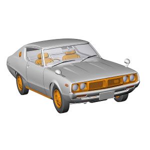 HASEGAWA: 1:24 Nissan Skyline HT 2000GT-X (KGC110) (HC55)