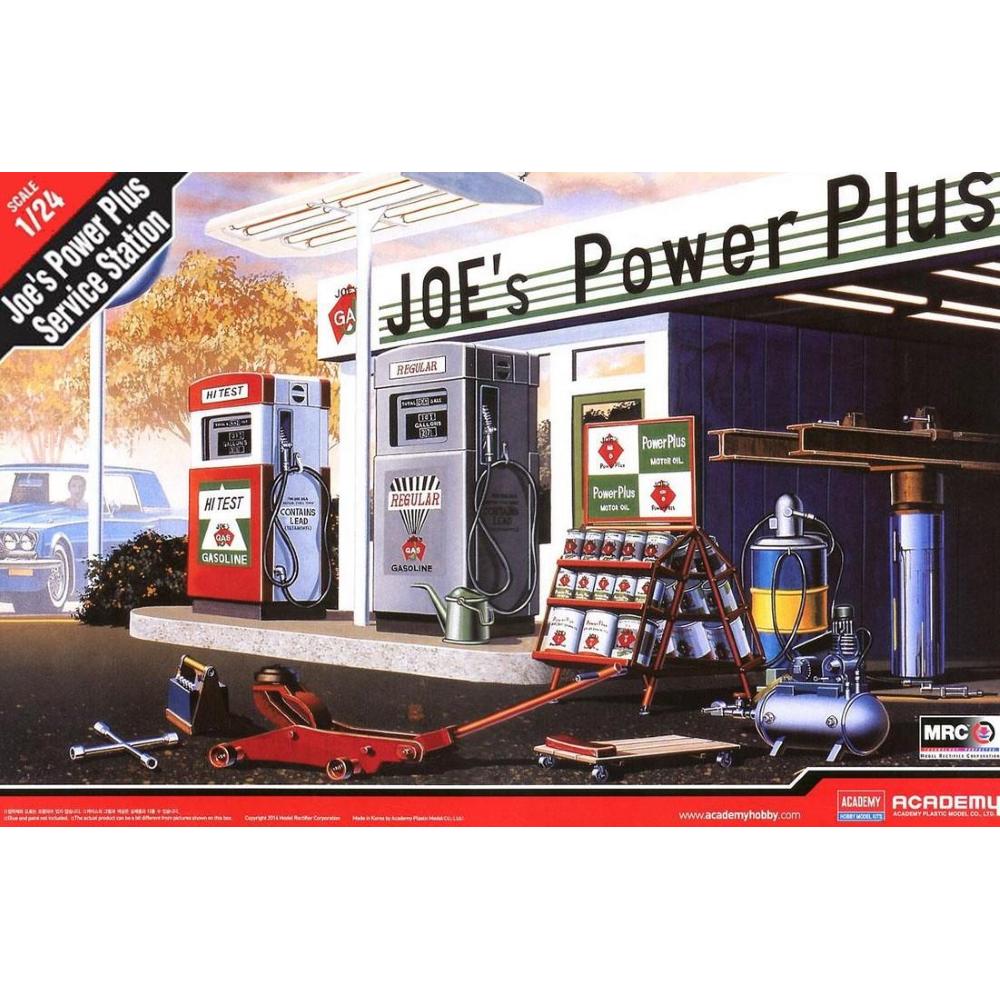 ACADEMY: 1:24 Joe's Power Plus Service Station