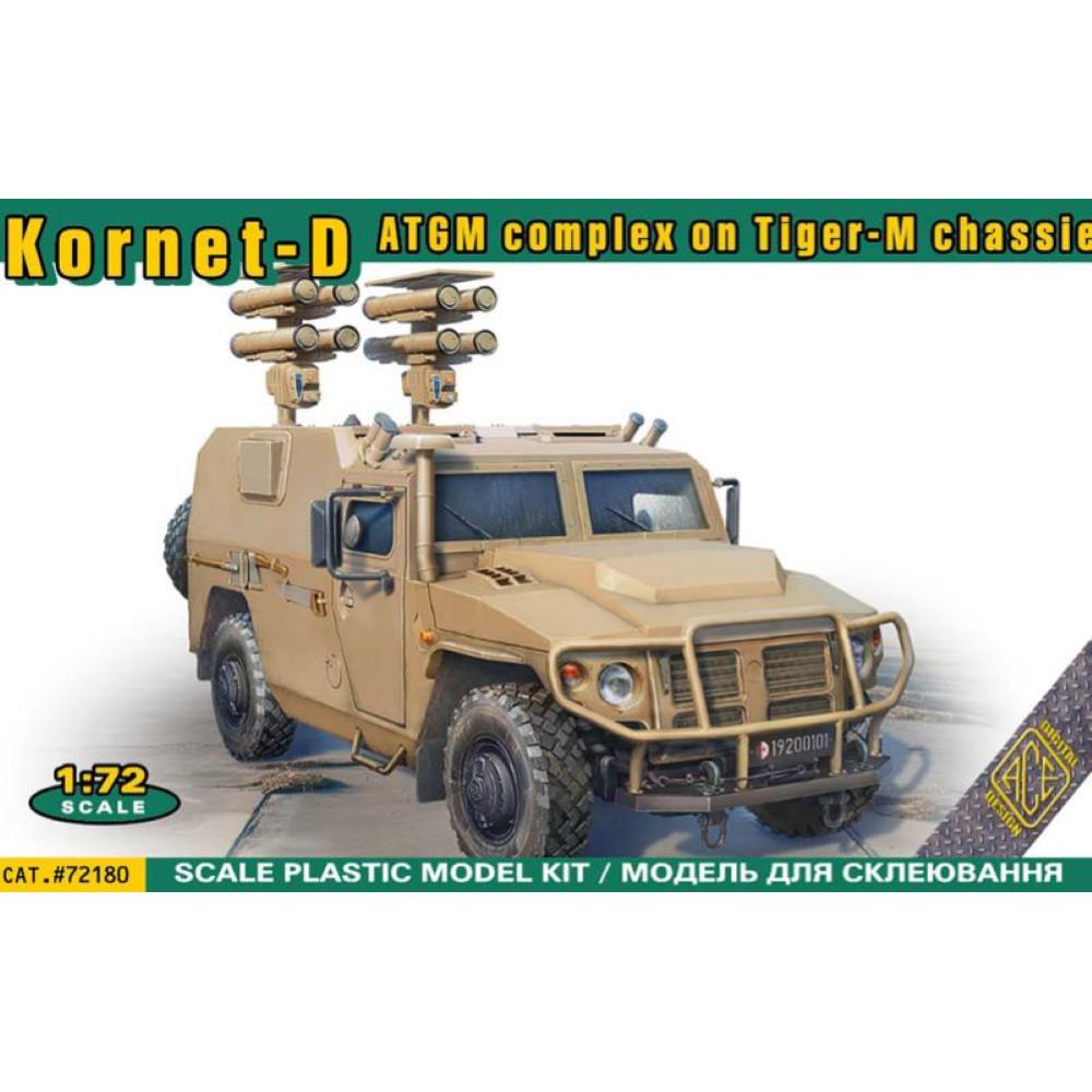 ACE: 1:72 Kornet-D ATGM complex on Tiger-M chassis