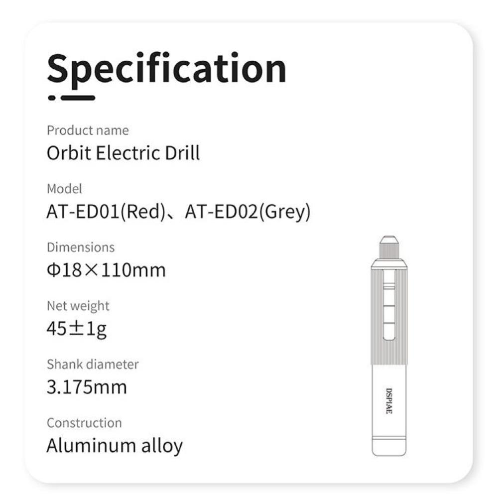 DSPIAE: Orbit Electric Drill