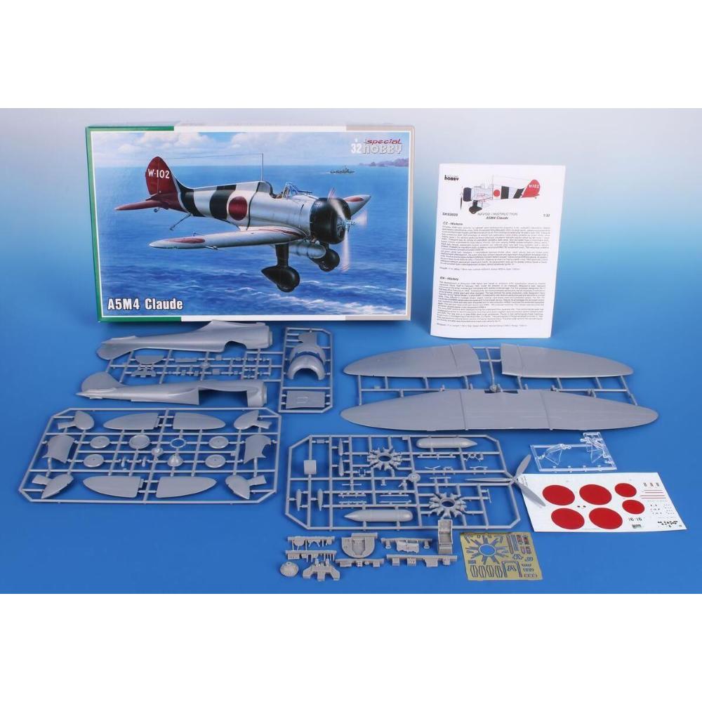 Special Hobby: 1:32 Mitsubishi A5M4 "Claude" Hi-Tech