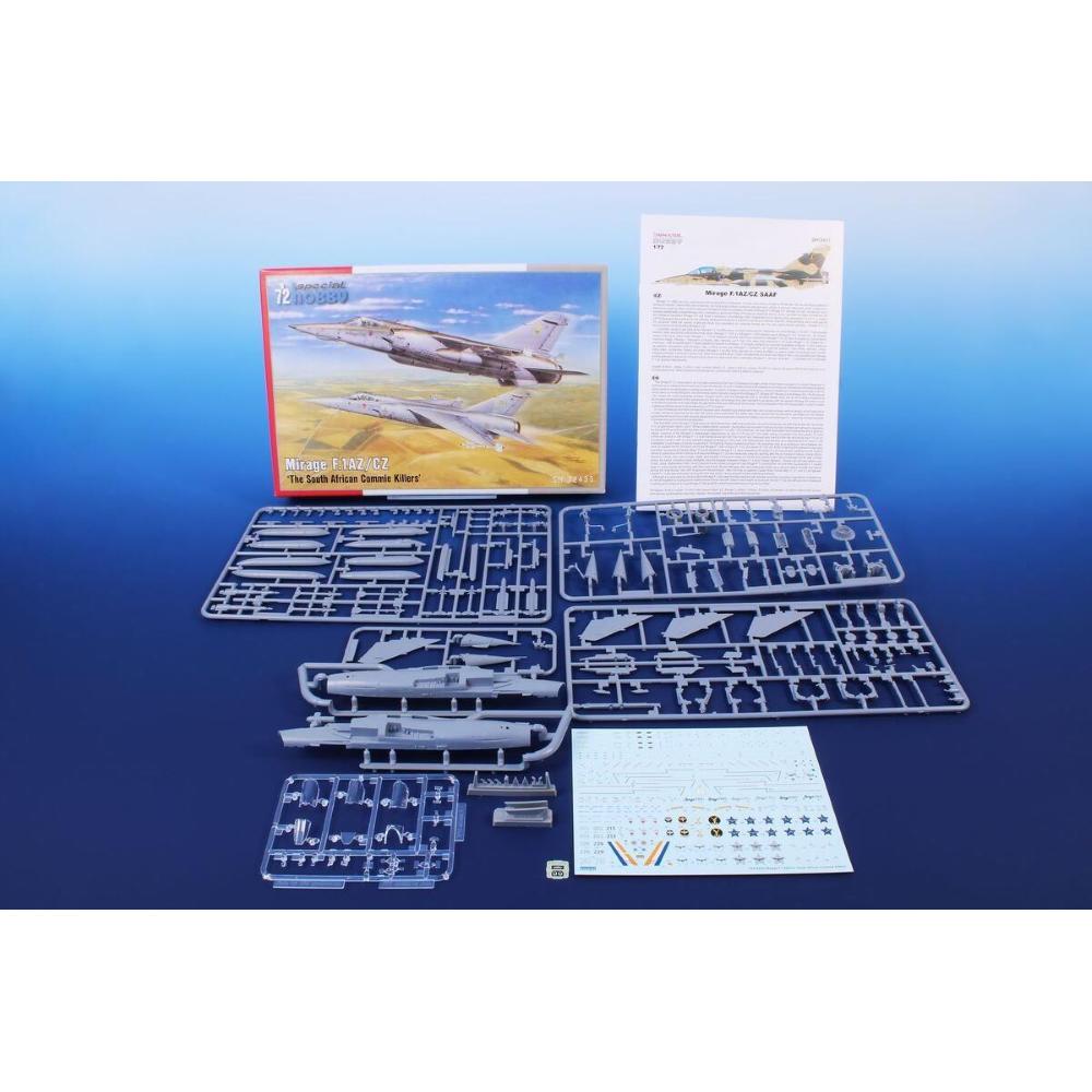 Special Hobby: 1:72 Mirage F.1 AZ / CZ "South African Commie Killers"