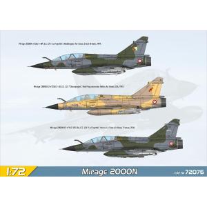 MODELSVIT: 1:72 Mirage 2000 N with ASMP missile