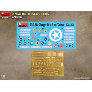 Miniart: 1:35 Dingo Mk. III Scout Car w/Crew