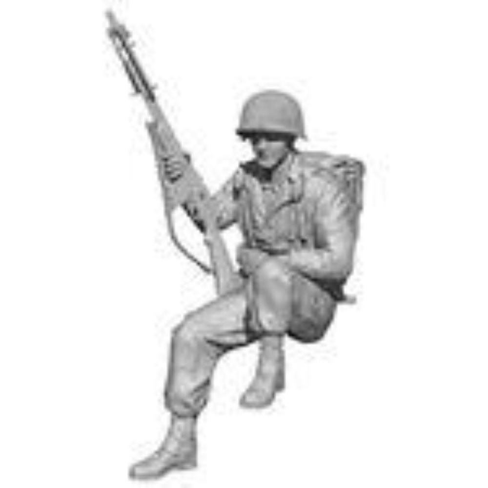 SOL MODEL: 1:35; WWII U.S. Army BAR Gunner (1:35)