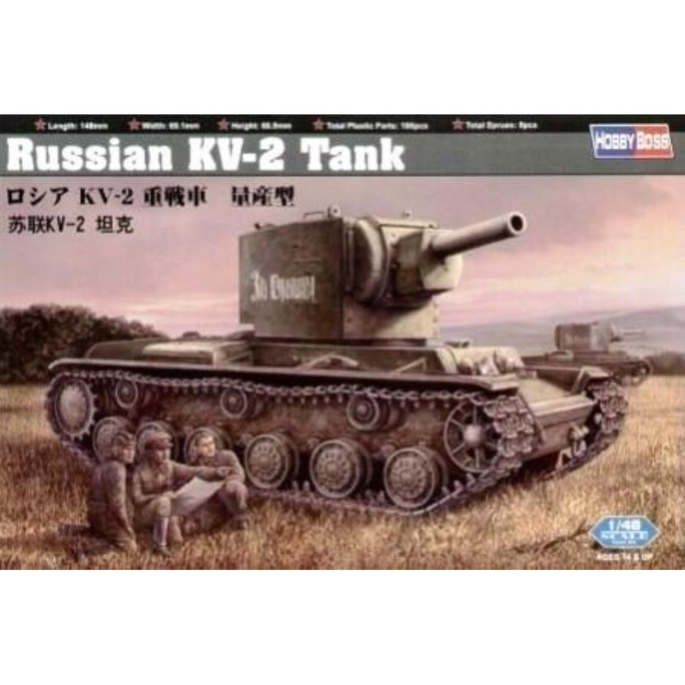 HOBBY BOSS: 1:48 KV-2 Tank