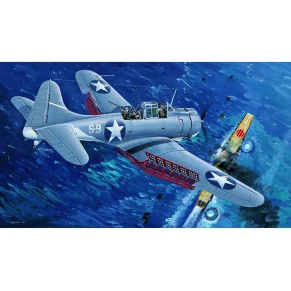 TRUMPETER: 1:32 Douglas SBD-3 "Dauntless" MIDWAY