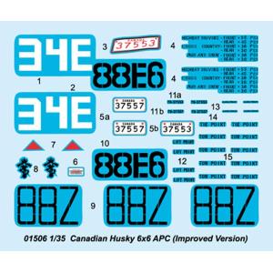 TRUMPETER: 1:35 Canadian Husky 6x6 AVGP (Improved Version)