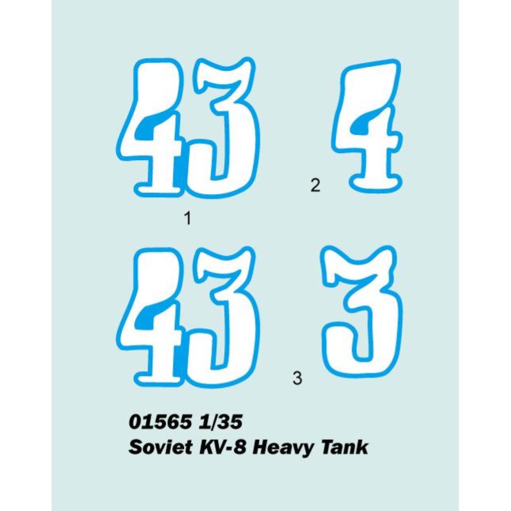 TRUMPETER: 1:35 KV-8