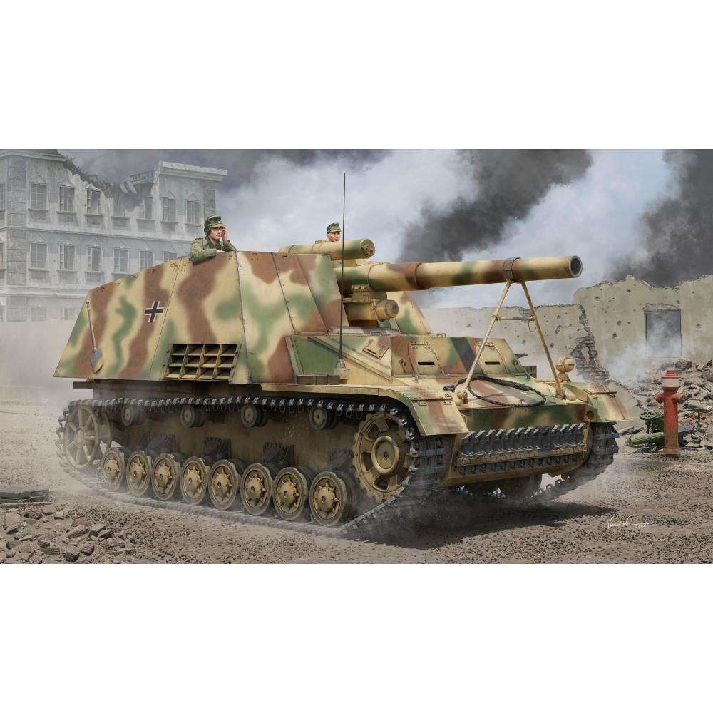 TRUMPETER: 1/16 Sd.Kfz.165 Hummel (Late Production) 1:16