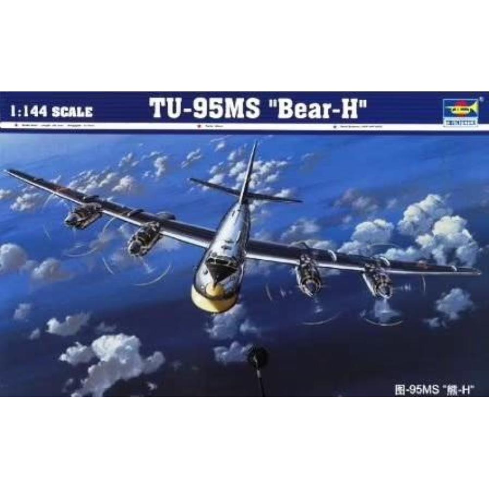 TRUMPETER: 1/144 TU-95MS"Bear-H"