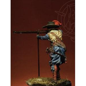 ROMEO MODELS: 75 mm.; Moschettiere Francese - Inizio Guerra dei Trent'anni 1618