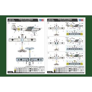 HOBBY BOSS: 1:35 Fieseler Fi-156 C-3 Storch Skiplane 1:35
