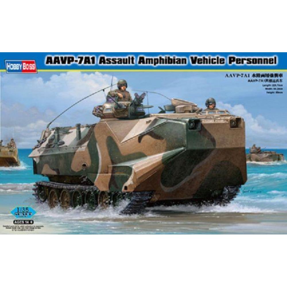 HOBBY BOSS: 1:35 AAVP-7A1 Assault Amphibian Vehicle Personnel