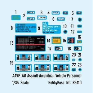 HOBBY BOSS: 1:35 AAVP-7A1 Assault Amphibian Vehicle Personnel