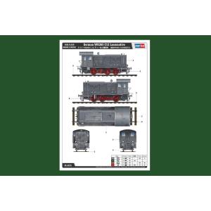 HOBBY BOSS: 1:72 German WR 360 C12 Lokomotive