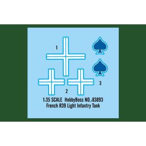 HOBBY BOSS: 1:35 French R39 Light Infantry Tank