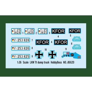 HOBBY BOSS: 1:35 LKW 7t mil gl Pionierkipper