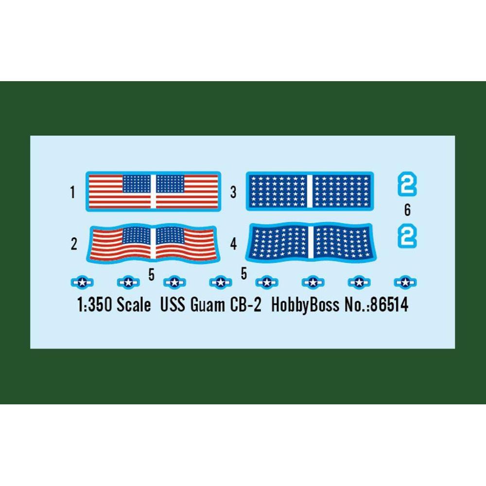 HOBBY BOSS: 1:350 USS Guam CB-2