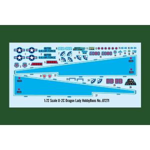 HOBBY BOSS: 1:72 Lockheed U-2C Dragon Lady