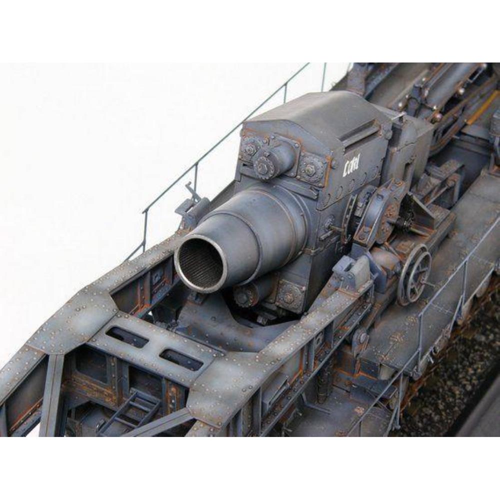 TRUMPETER: 1:35 Mörser KARL-Gerät 040/041 on railway transport car