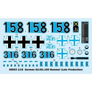 TRUMPETER: 1/16 Sd.Kfz.165 Hummel (Late Production) 1:16