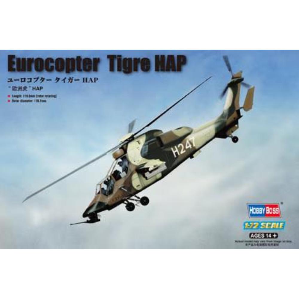 HOBBY BOSS: 1:72 French Army Eurocopter EC-665 Tigre HAP