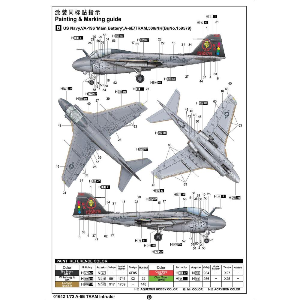 TRUMPETER: 1/72 A-6E TRAM Intruder