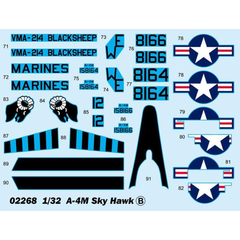 TRUMPETER: 1:32 Douglas A-4M Skyhawk