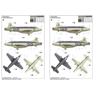 TRUMPETER: 1:48 Supermarine Attacker F.1 Fighter