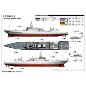 TRUMPETER: 1/200 PLA Navy Type 055 Destroyer