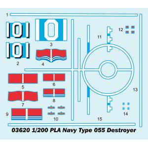 TRUMPETER: 1/200 PLA Navy Type 055 Destroyer