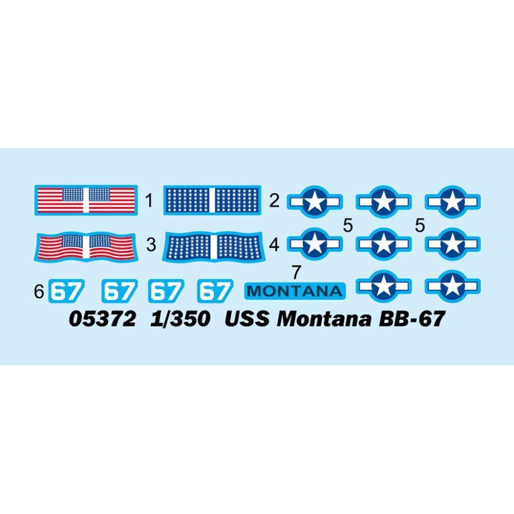 TRUMPETER: 1/350 USS Montana BB-67