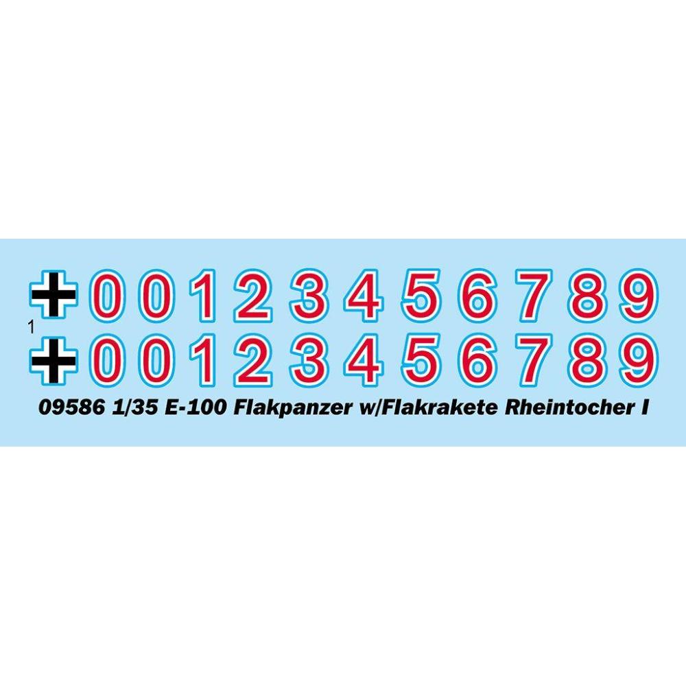 TRUMPETER: 1:35 E-100 Flakpanzer w/Flakrakete Rheintocher I