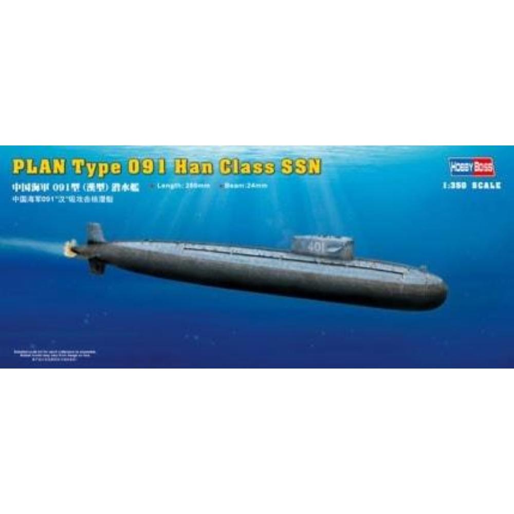 HOBBY BOSS: 1:350 PLAN Type 091 Han Class SSN