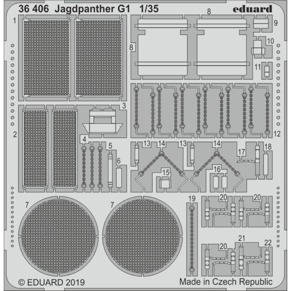 EDUARD: 1:35 Jagdpanther Ausf.G1
