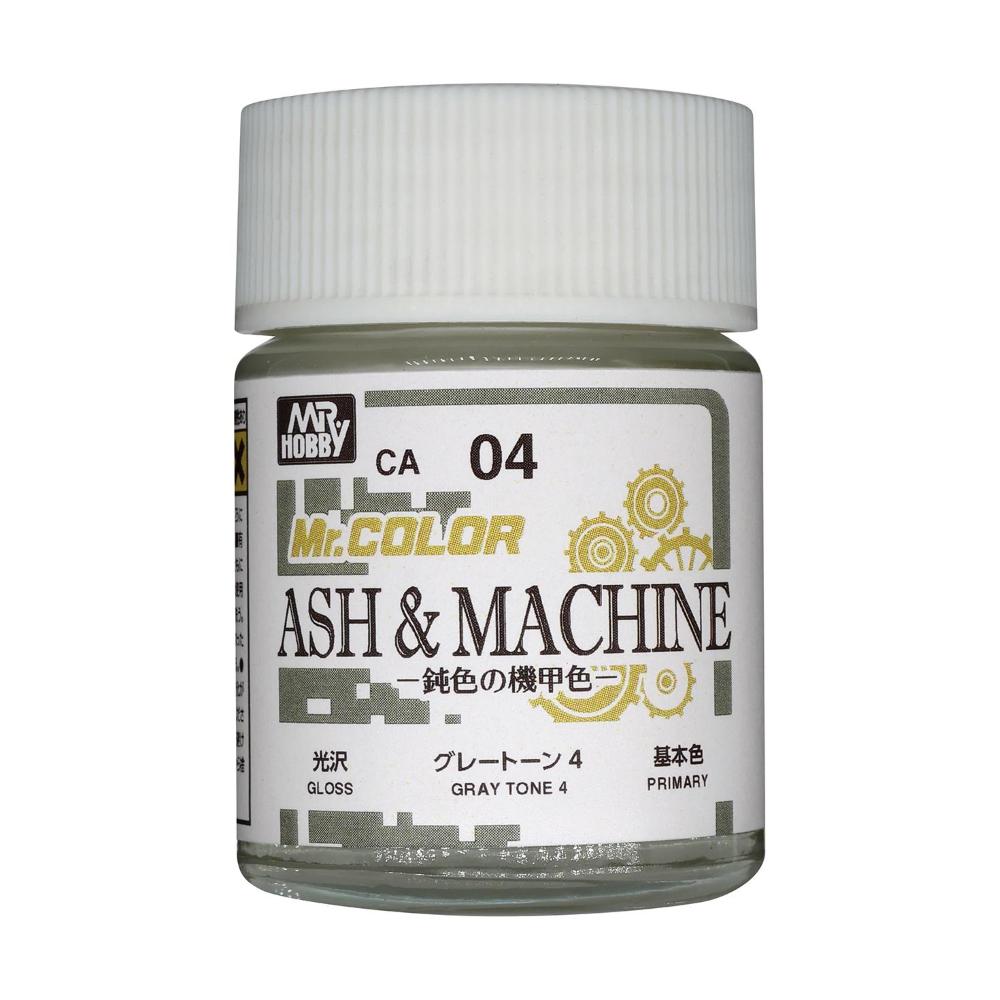 GUNZE: Mr. Color (18ml) Ash & Machine Gray Tone 4