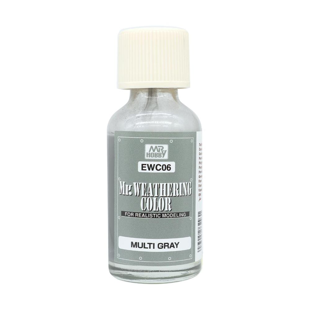 GUNZE: Mr. Weathering Color (40ml) Multi Gray
