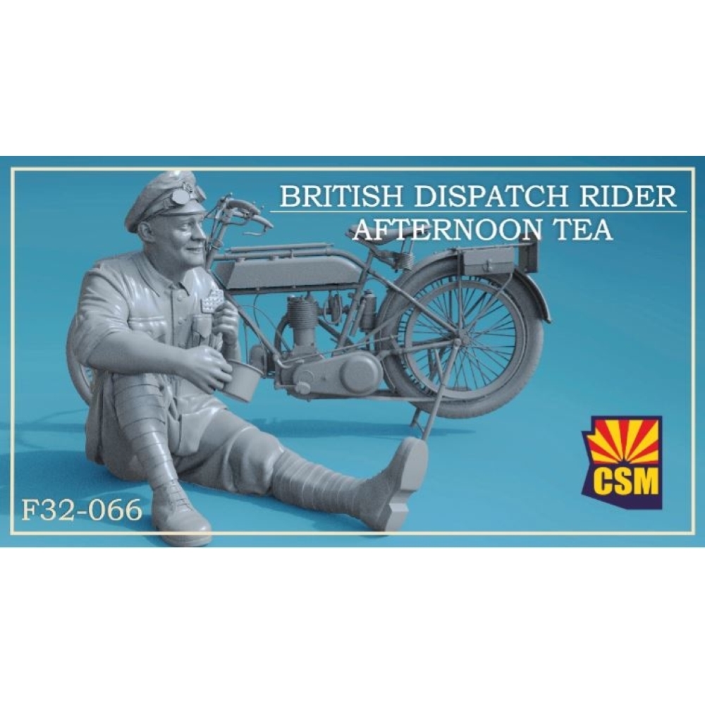 Copper State Models: 1/32 British Dispatch Rider afternoon tea