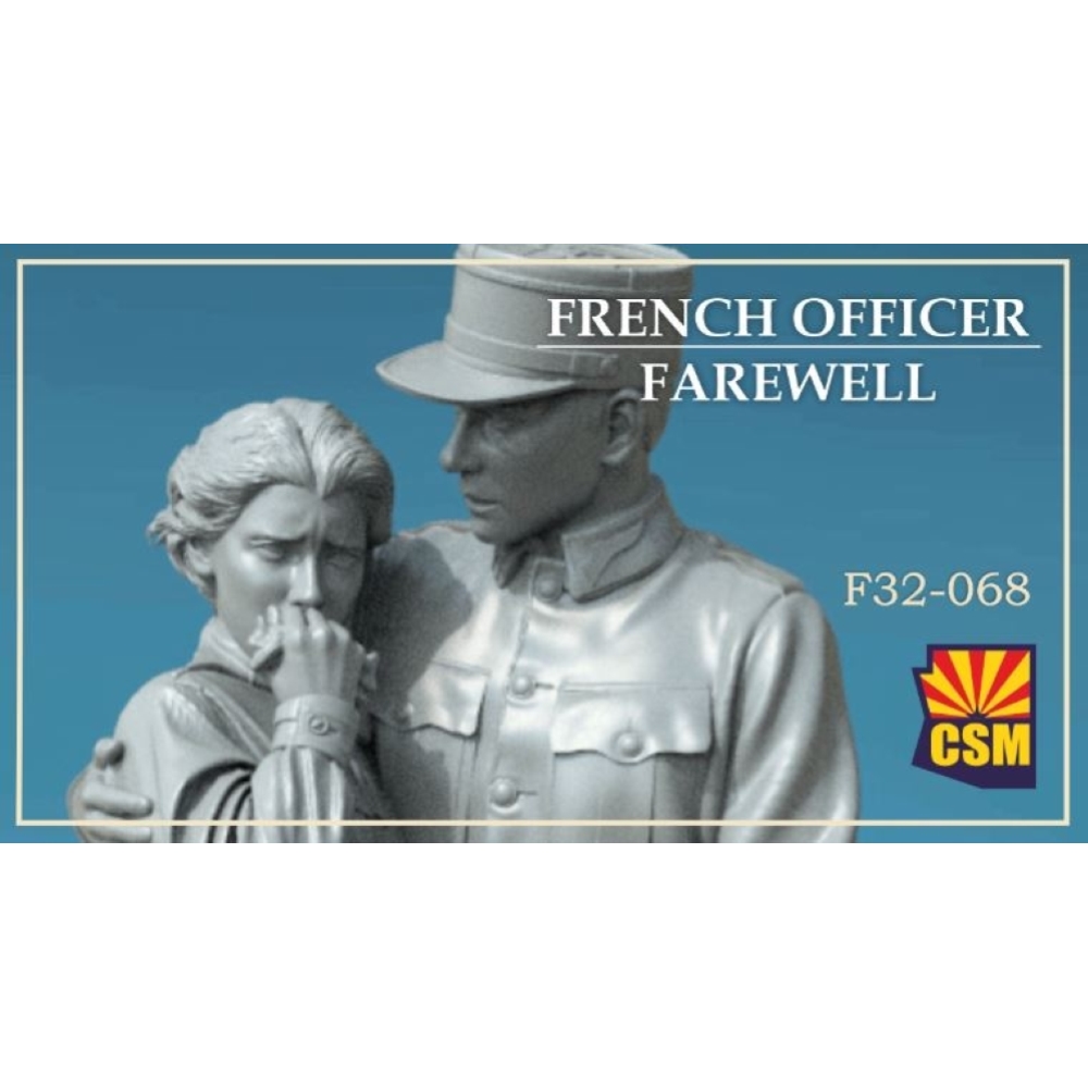 Copper State Models: 1/32 French officer - Farewell