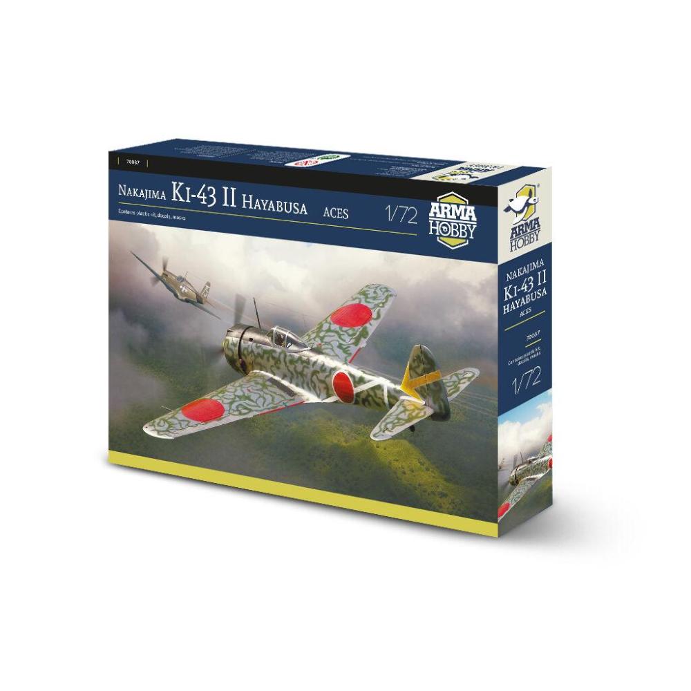ARMA HOBBY: 1:72 Nakajima Ki-43 II Hayabusa "Aces"